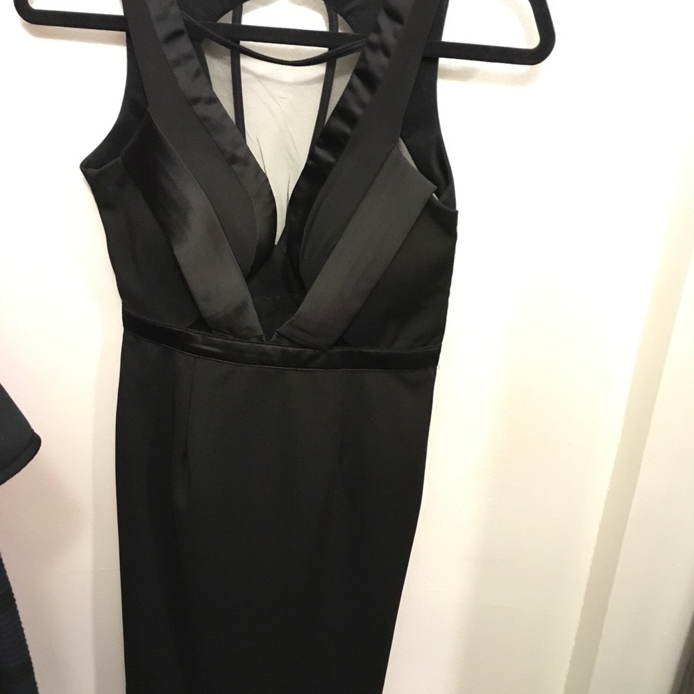 Mini black dress